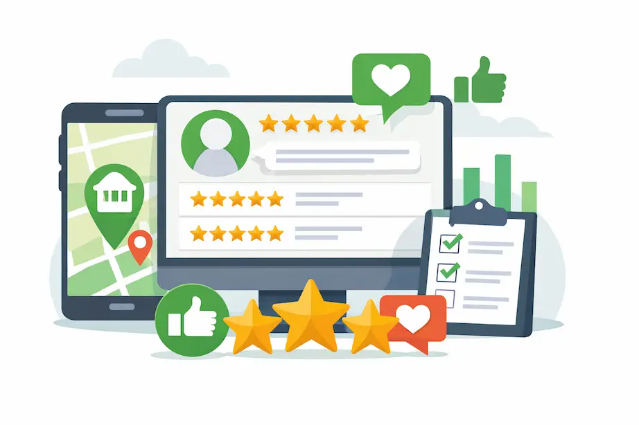 Ilustrace zákaznických recenzí